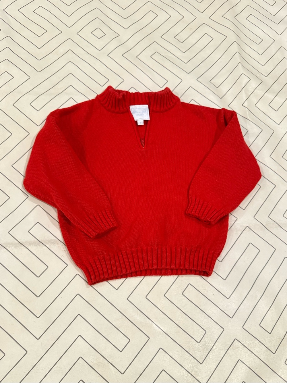 Little English Red Sweater